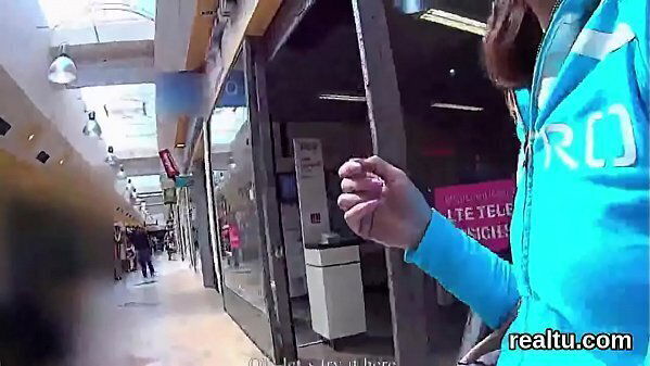 Flawless czech nympho seduced mall drilled