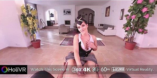 [HOLIVR] Horny Stewardess Virtual Porn
