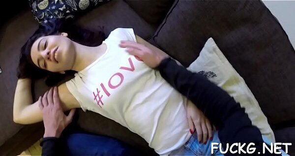 Na&iuml_ve legal teenager team-fucked spycam