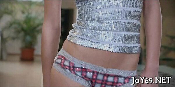 Teen cookie rubbed roughly