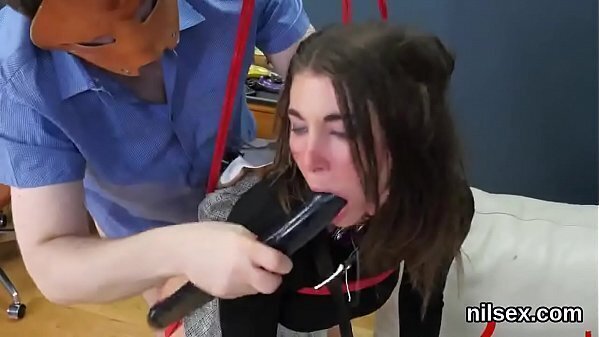 Flirty kitten taken anus assylum painful treatment