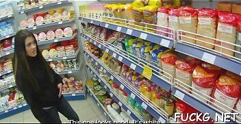 Na&iuml_ve legal teenager group-fucked spycam