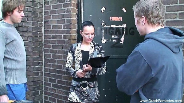Threesome Horny Dutch Sister