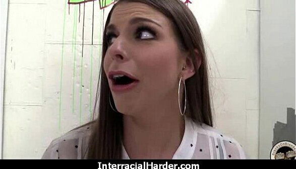 Cougar cums hard young black