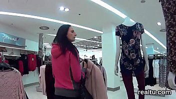 Luscious czech cutie tempted mall poked