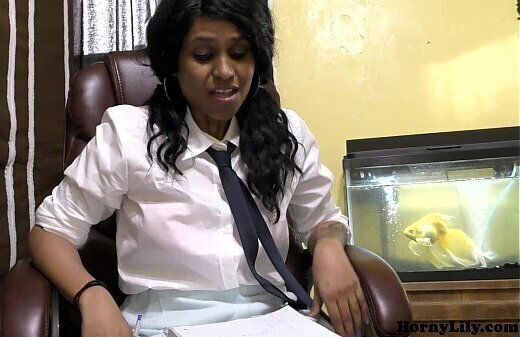 Randi Virgin School girl talking Hindi about wanting fuck