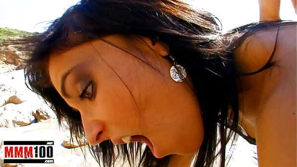 Cute young french brunette Jordanne Kali fucked gaping