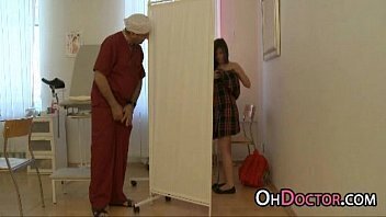 Young Marta Legs Stirrups Dirty Gyno Doctor