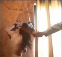 Sumisa adicta le gusta el castigo amarrada desnuda - sado extremo