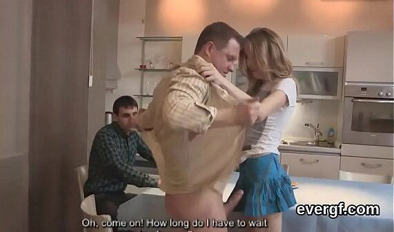 Penniless stud lets buddy drill exgf cash