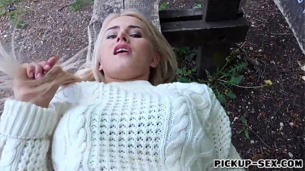 Czech Aisha pounded woods