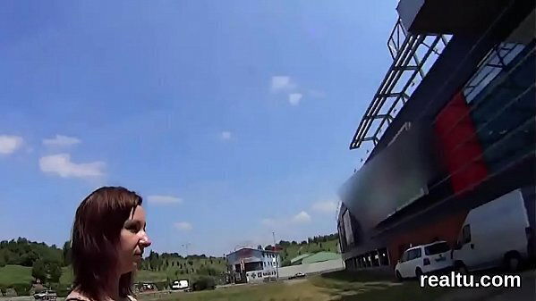 Charming czech teen gets seduced mall plowed