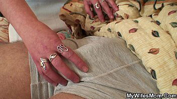 My horny mother in law awakes me