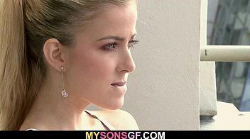 Cock-hungry blonde seduces her BF'_s dad