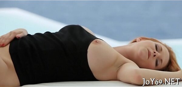 Teen gets with fingers