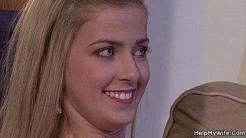 Blonde wife rides stranger'_s cock