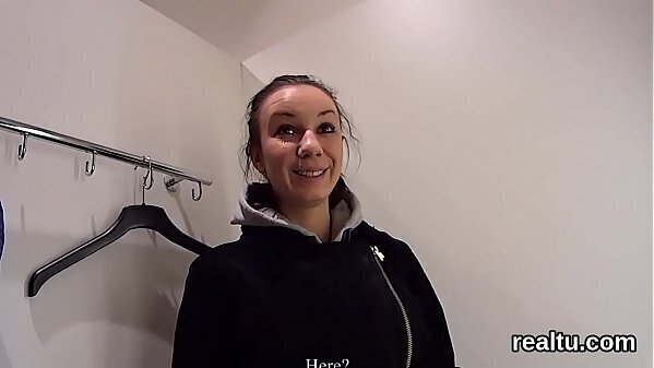 Stunning czech teen gets seduced hypermarket fucked