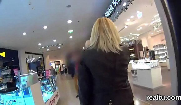 Flawless czech sweetie tempted mall drilled