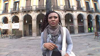 Illegal african immigrant girl fucks for money