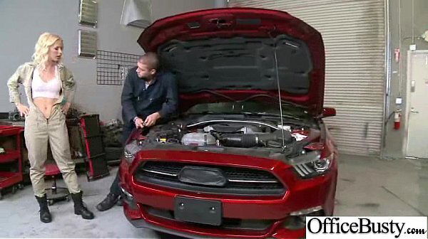 (lynna nilsson) Office Girl With Bang Hard Style Action vid-27