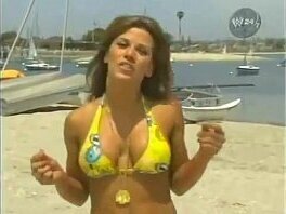 Mickie James Bikini Blowout