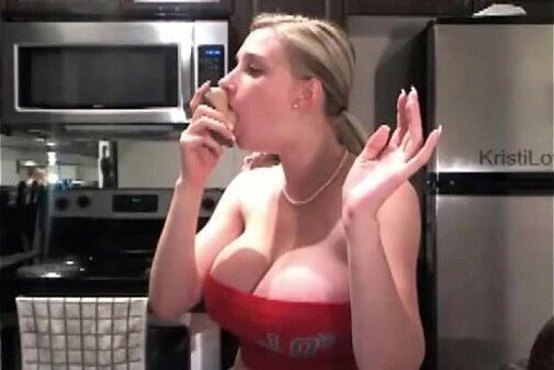 Kristi Lovett Deepthroat Dildo