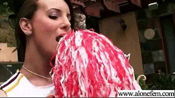 Horny Girl (jenna rose) Play Camera With Crazy Things video-23