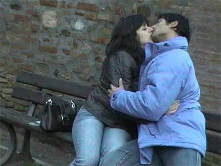 Sherif Taliani with Francesca Conti with kissing Clip