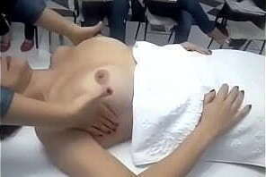 xhamster.com 5908468 enf amateur massage class with topless woman