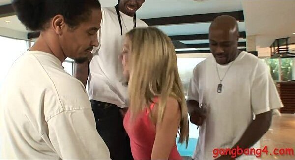 Nasty teen Brooke black guys