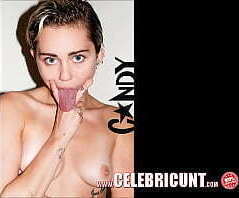 Miley Cyrus With Strapon Dildo Really