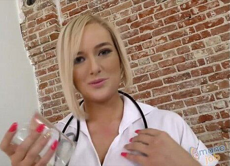 Kate England does handjob