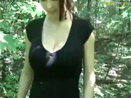 amazing teen tits fuck in forest