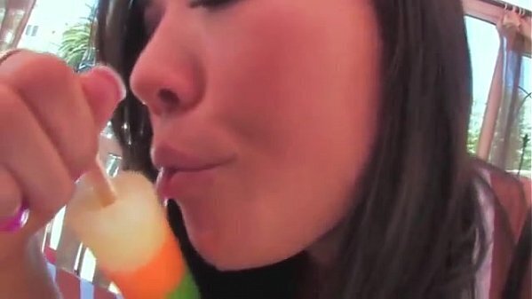 London Keyes Sexy Eating