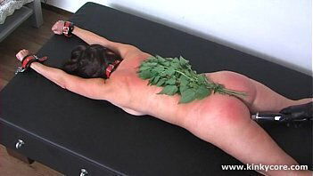 Spanking with nettle