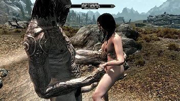 Skyrim Giant Violation