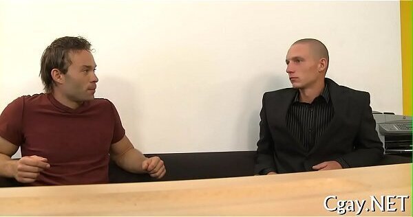 Blowjob charming homo