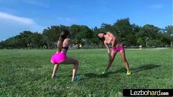 Lots Of Kiss And Licks From Cute Lovely Lesbians clip-15