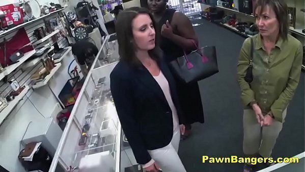 Cheeky Shop Owner Bangs Customer'_s Pussy