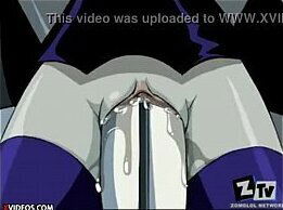 Cyborg forced fuck Jinx full