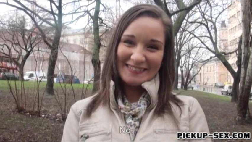 Barmaid Myrna Joy fucked and facialed to earn extra cash