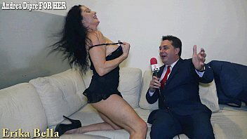 Erika Bella plays with her boobs for Andrea Dipr&egrave_