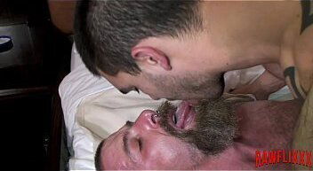 Sage Daniels bareback fucks Jake Wetmore hardcore BLOWJOB