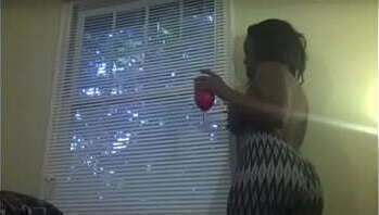 Ebony Girl Fart and Burp