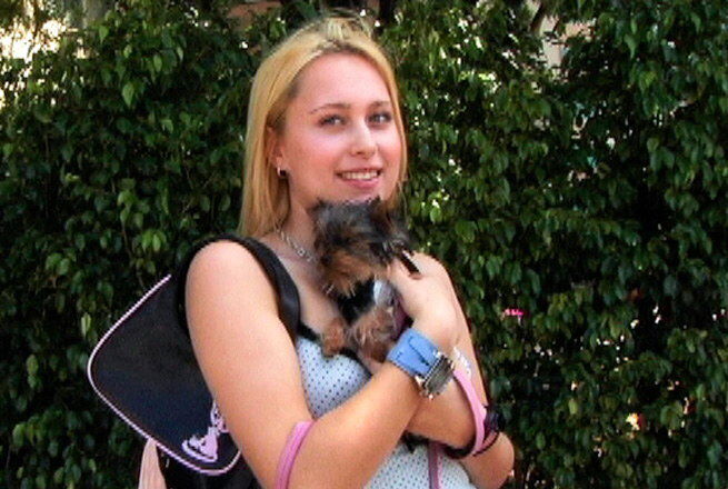 Newbie girl jumps on the BangBus and ends...