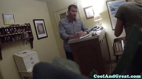 Tattooed riding spycam