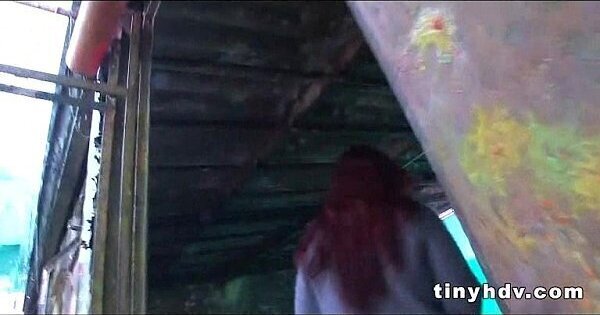 Sweet latina teen redhead Evelyn Contreras