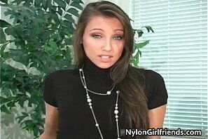 Extreme brunette with nice