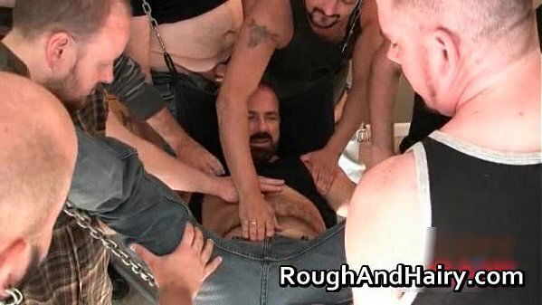 Horny bear Trace Leches getting gays