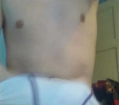 Selfshot cute adolescent video